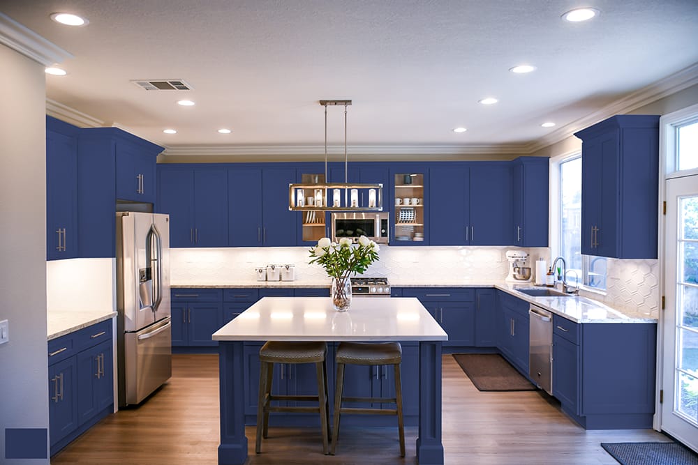 Cabinet refinishing and painting