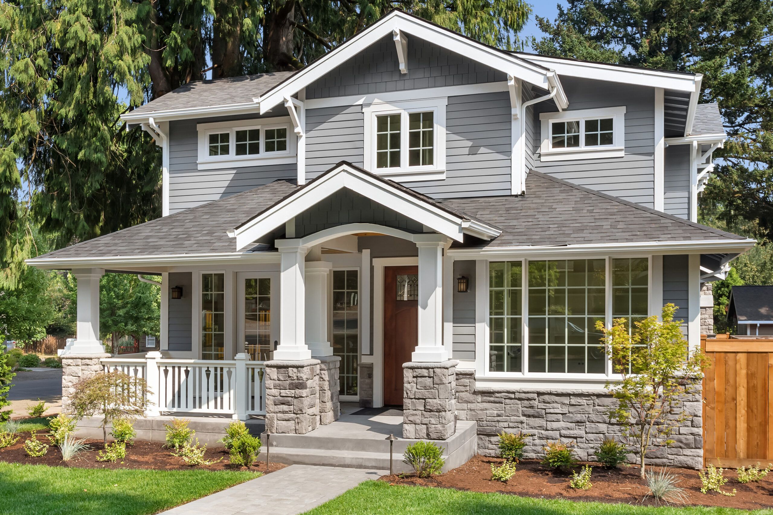 Exterior house painting
