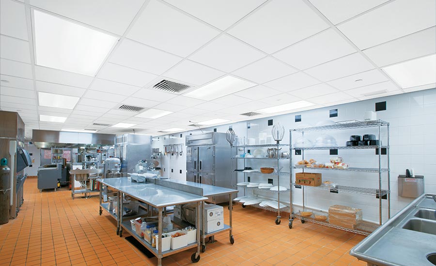Factory walls and ceilings