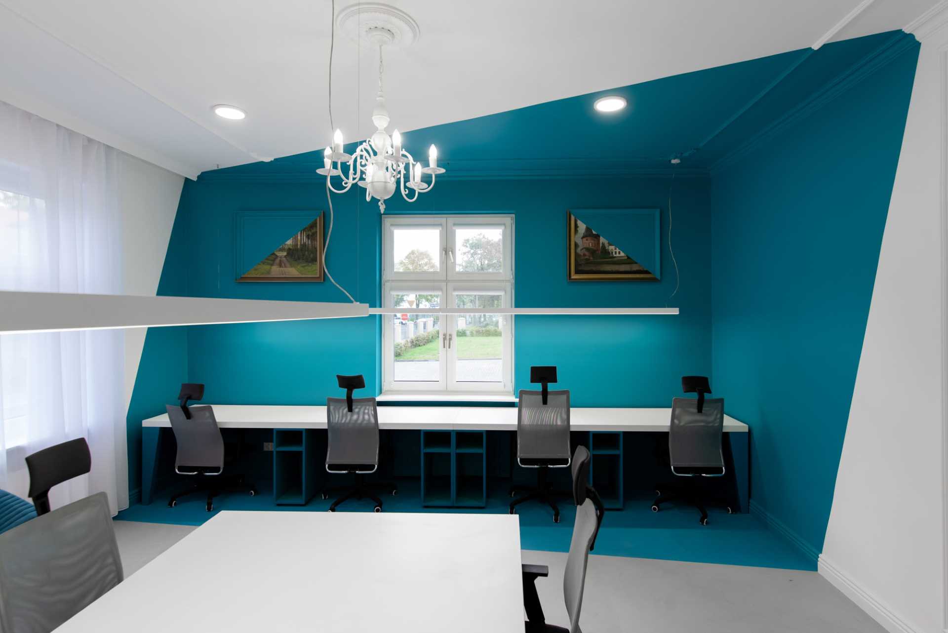 Office interior and exterior painting