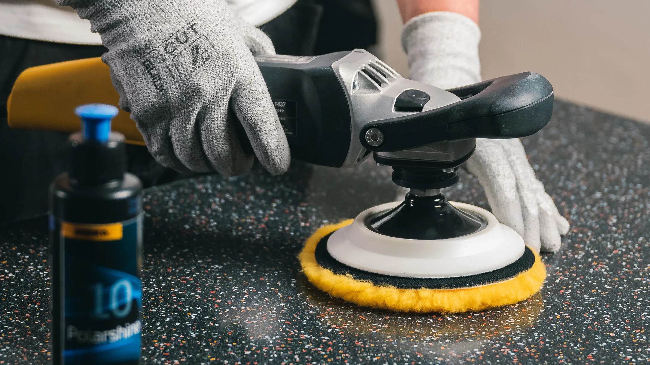 Surface sanding and smoothing